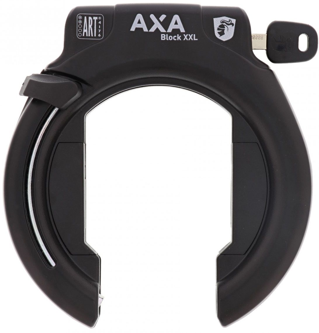 Axa ringslot block xxl - zwart (op kaart)