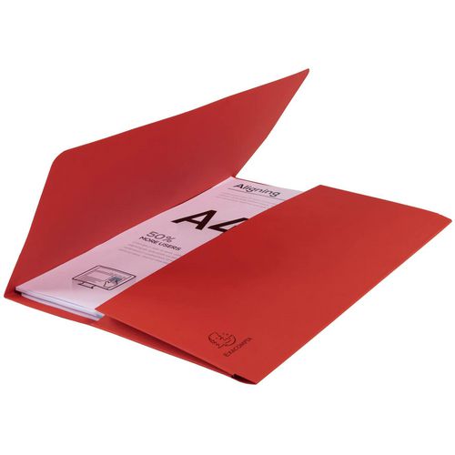 Carpeta de bolsillo exacompta 46975e a4 roja