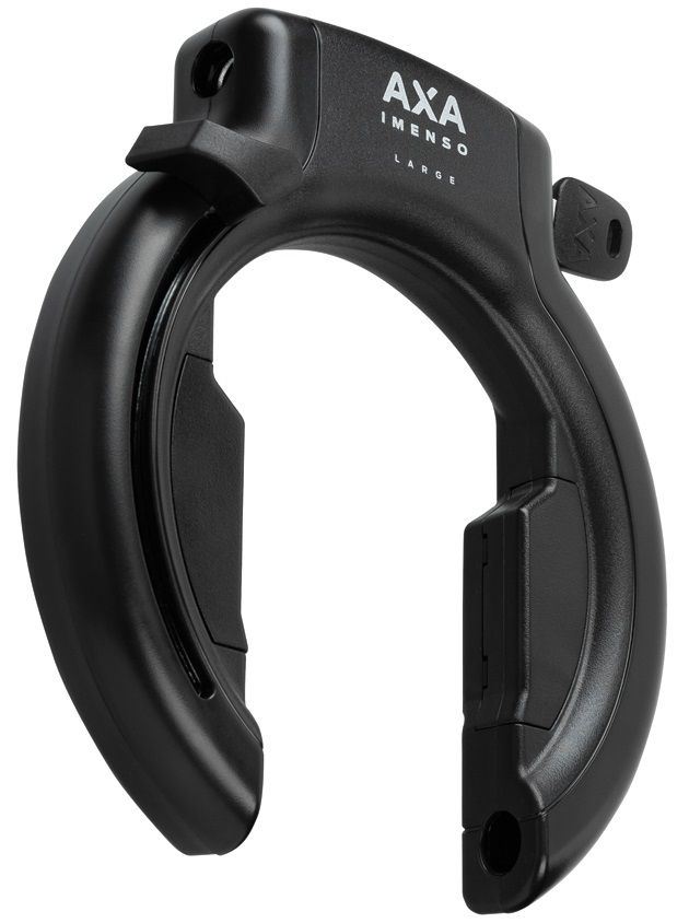 Axa ringslot imenso large retractable - zwart