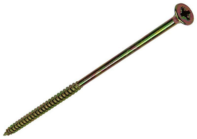 Mack 1006977 - vite per truciolare con testa zincata gialla 4pz 6 x 150mm | 5 pezzi