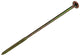 Mack 1006979 - tornillo para aglomerado con cabeza galvanizado amarillo 4uds 6 x 180mm | 5 piezas