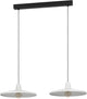 Lampada a sospensione Eglo miniere - e27 - 99,5 cm - grigio nero