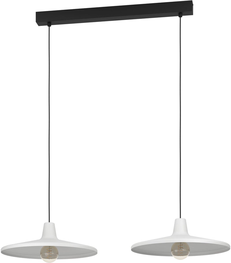Eglo miniere hanglamp - e27 - 99,5 cm - grijs zwart