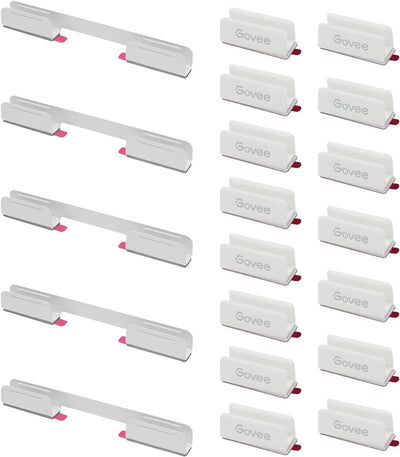 Govee clip di montaggio bianche per corda neon 2 - set di 20 clip