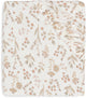 Jollein baby - sábana ajustable jersey 70 75x140 150cm - cuna - algodón suave - florido