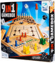 Clown Games 9 in 1 Game Box Wood