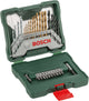 Set punte Bosch x-line - 30 pezzi - serie Titanium Plus - per legno, metallo e pietra