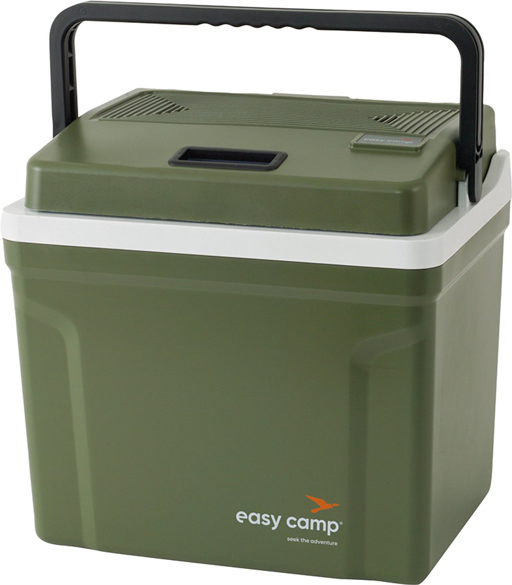 Easy camp arctic bluebell 12v 230v koelbox thermo electrisch 24 liter groen