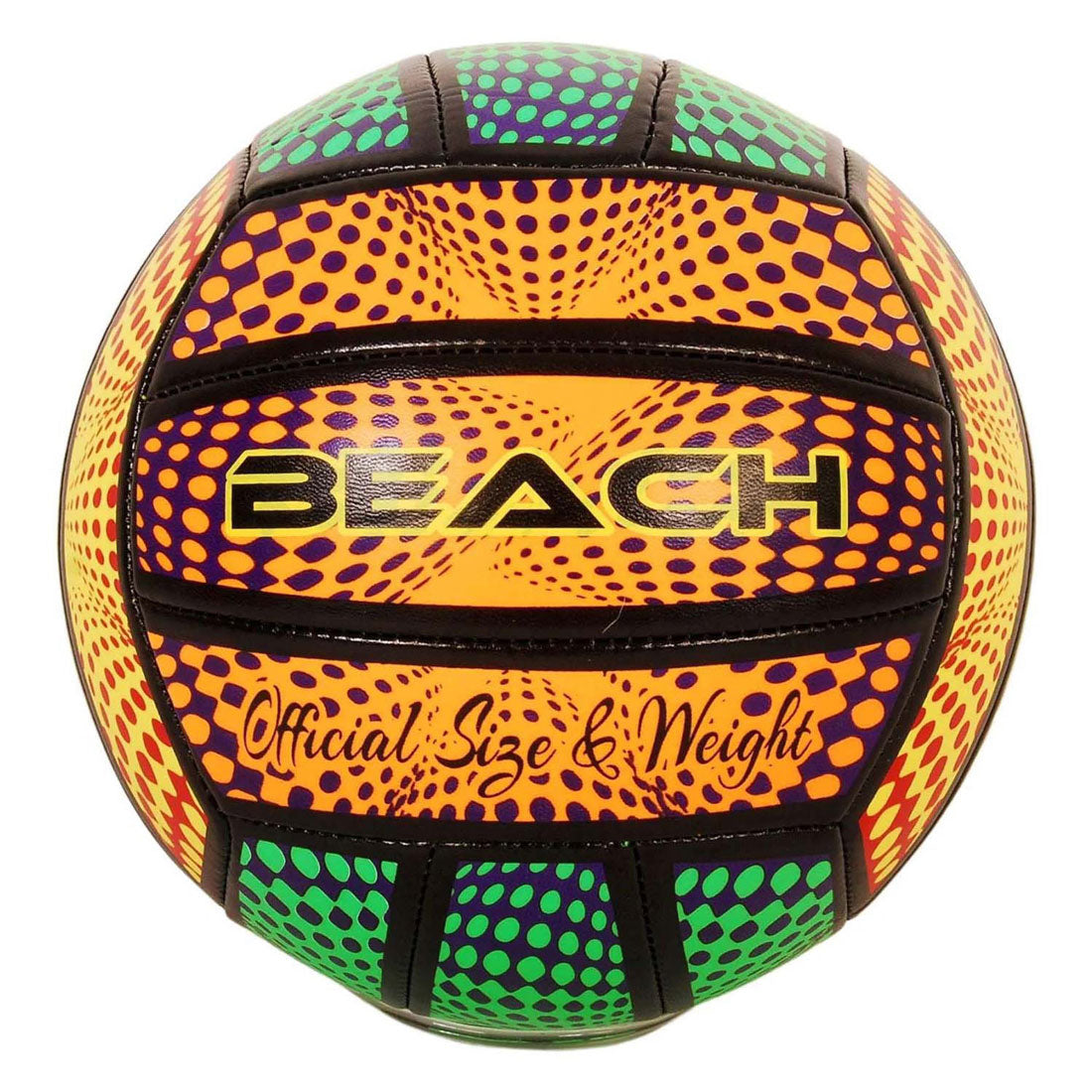 E l deportes voleibol de playa - multicolor