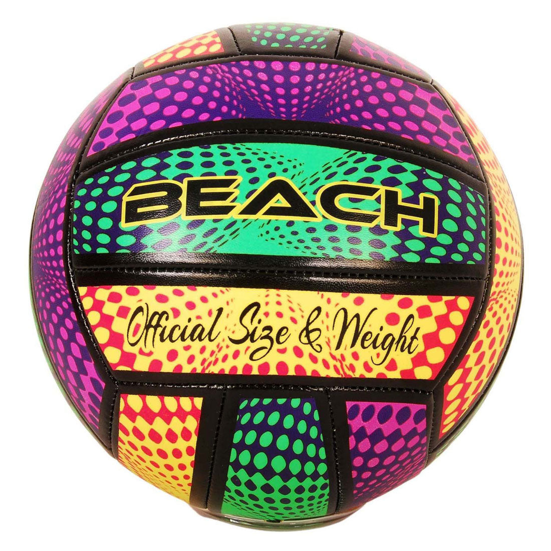 E l deportes voleibol de playa - multicolor