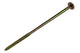 Mack 1006989 - tornillo para aglomerado con cabeza chapada en amarillo. 50 piezas 6 x 160 mm | 2 piezas