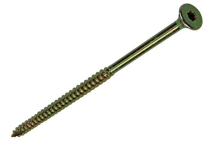 Mack 1006992 - escritura en chip. vzkop-selfb amarillo galvanizado 50 piezas 6 x 130 mm | 3 piezas