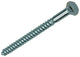 Mack 1007034 - perno rosca madera acero galvanizado 100 piezas 6 x 80 mm | 1 pieza