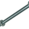 Mack 1007076 - perno macho + tuerca galvanizado 100 piezas 6 x 80 mm | 1 pieza