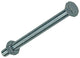 Mack 1007086 - perno grifo + tuerca galvanizada 25 piezas 10 x 120 mm | 1 pieza