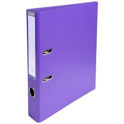 Ordner exacompta prem touch a4 50 mm dark purple 2-ring 10 pieces