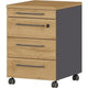 Cassettiera germania 4239-564 grafite, rovere