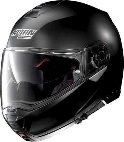 Casco Nolan n100-5 classic flat black n-com 010 system - casco da moto - taglia l