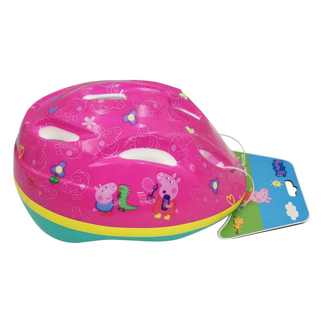 Volare casco bicicleta peppa pig 51-55cm - 240gr.