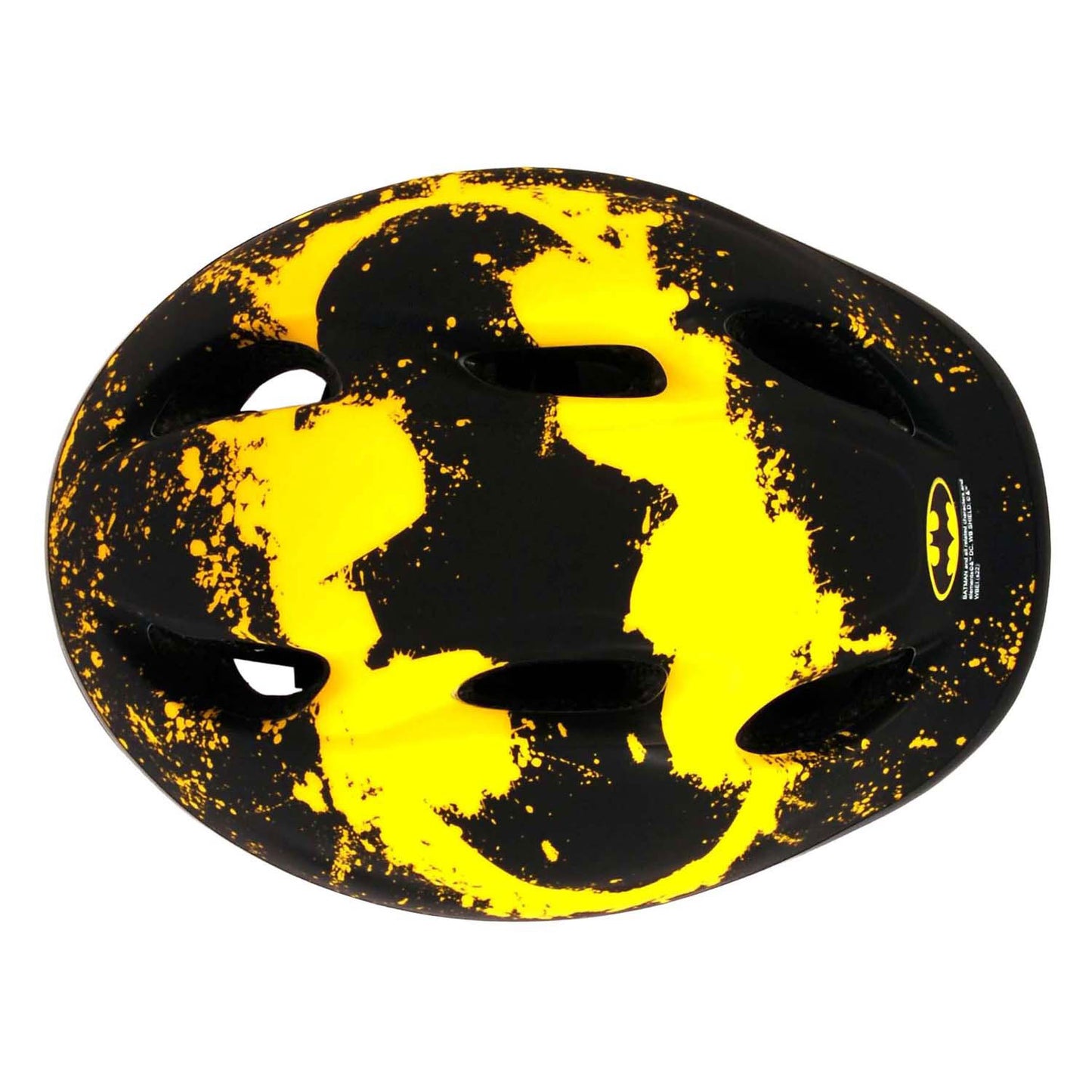 Casco per biciclette da skate Batman Junigoud 52-56 cm Giallo nero