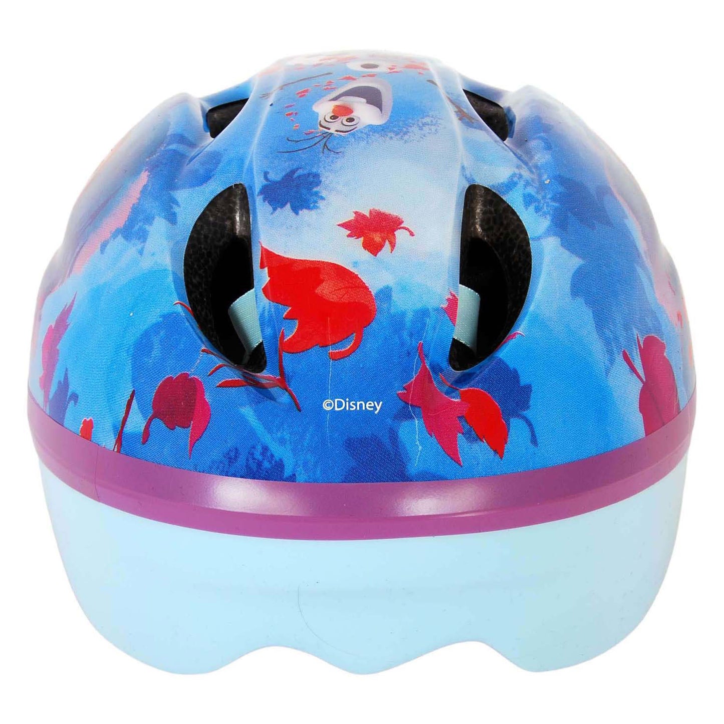 Helmet blu rosa blu di pattinaggio blu Disney Scattina di taglia rosa 51-55 cm