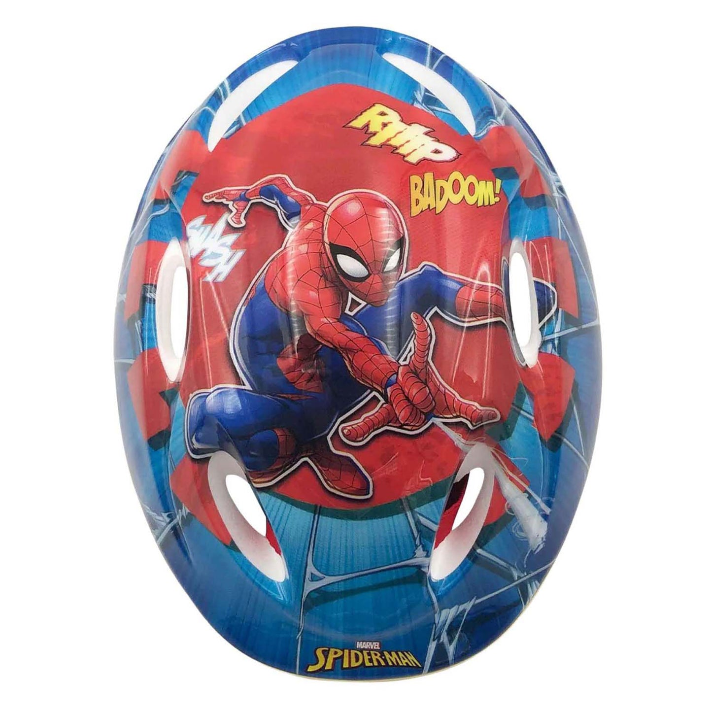 Casco da biciclette Spider-Man Boys 51-55 cm blauww rosso