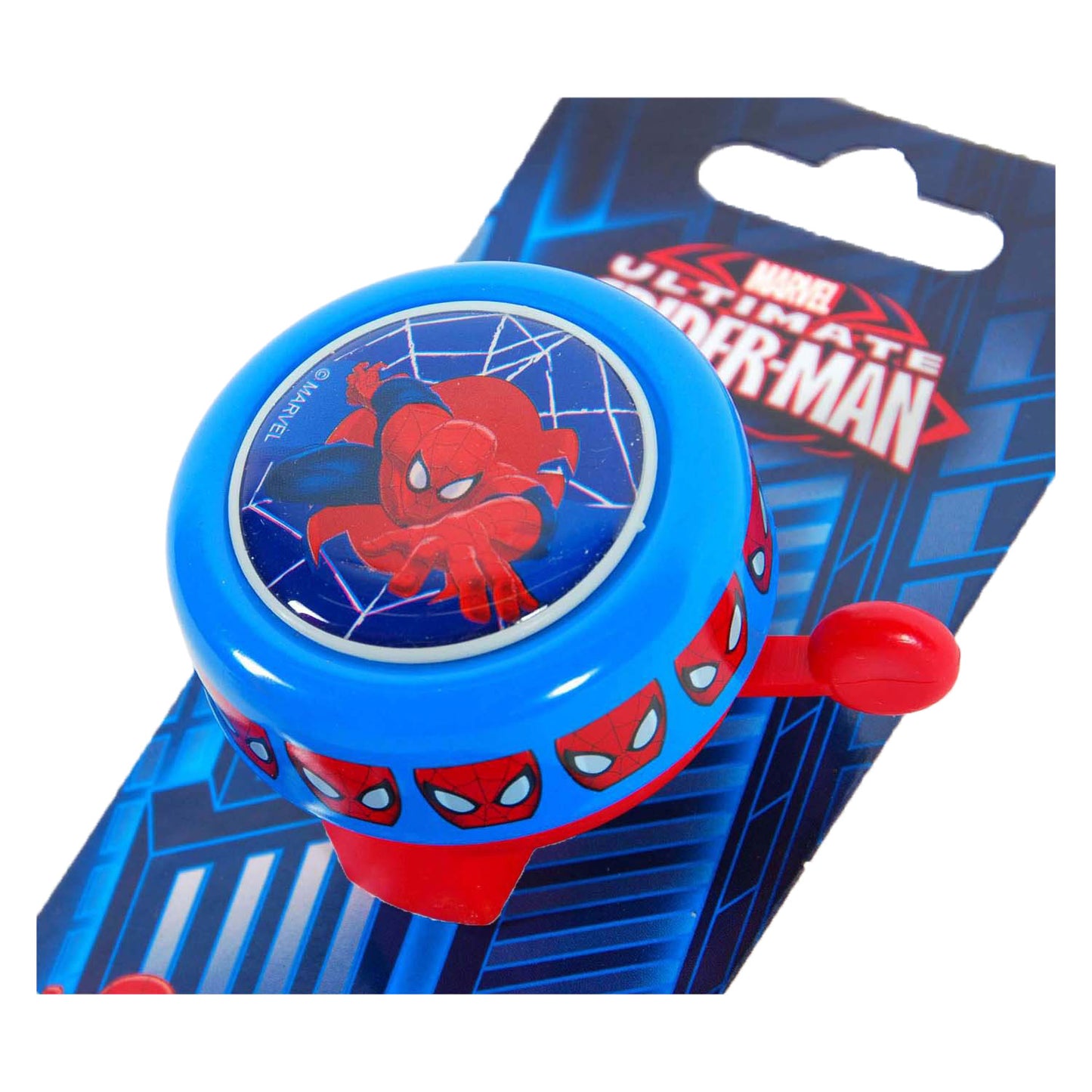 Bicchcle Bell Spider-Man Blue Red 54 mm