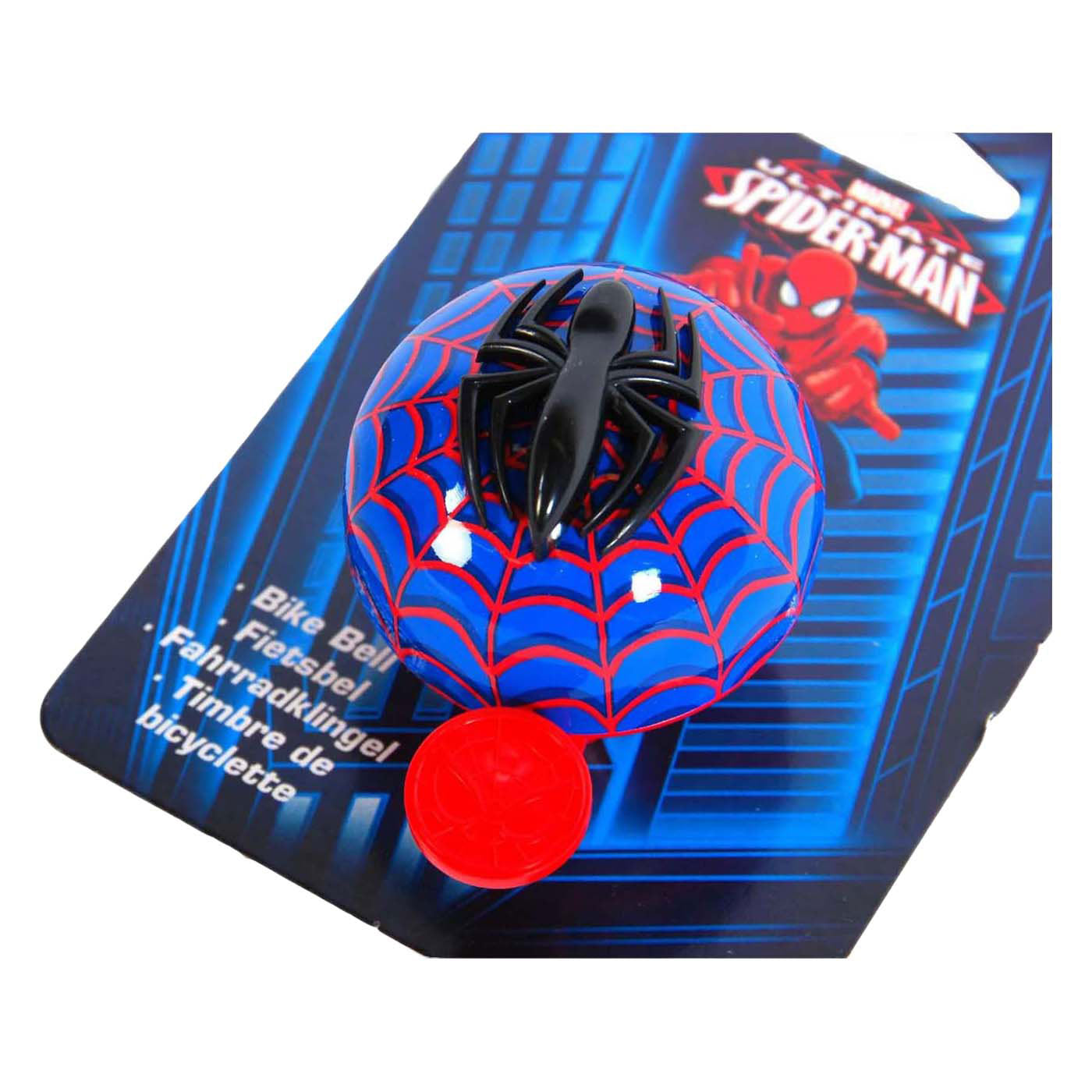Spiderman Spider -Man Bicycle Bell - Boys - Blue