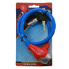 Spiderman kabelslot blauw rood
