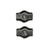 Mack 1008449 - 2 abrazaderas de alambre de acero 3mm acero inoxidable simplex | 10 piezas