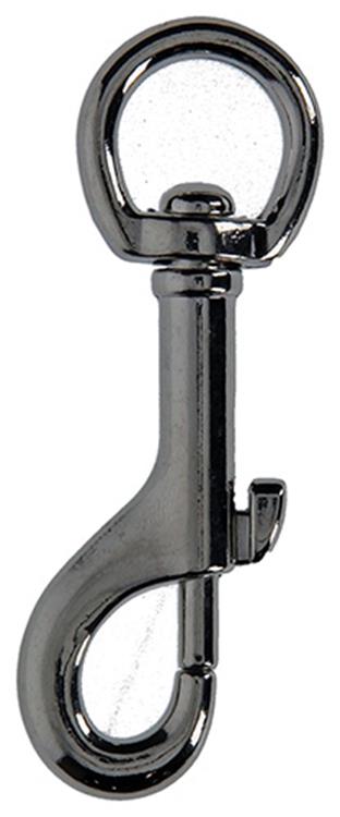 Mack 1008479 - 1 moschettone 20 x 80 mm nichelato | 10 pezzi