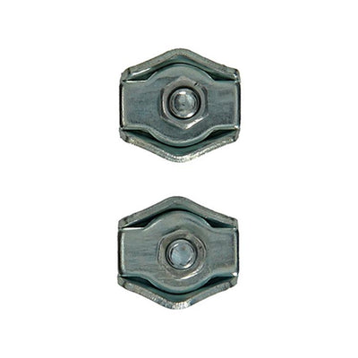 Mack 1008493 - 2 fascette in filo di acciaio 4mm simplex zincato | 10 pezzi