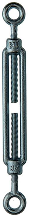 Mack 1008519 - 2 tensores 2 ojales m6 x 60mm galvanizados | 10 piezas