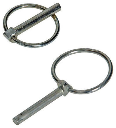 Mack 1008536 - 2 perni di bloccaggio pieghevoli 6mm zincati | 10 pezzi