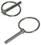Mack 1008536 - 2 pasadores de bloqueo plegables 6mm galvanizados | 10 piezas