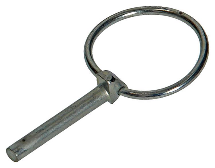 Mack 1008536 - 2 pasadores de bloqueo plegables 6mm galvanizados | 10 piezas