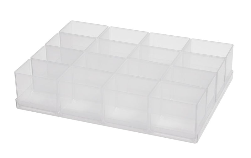 Cajas insertables Raaco 55 a9-1, (16 uds.) en bandeja - 105347 105347