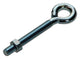 Mack 1008545 - 4 cáncamos + tuerca m5 x 40mm galvanizados | 10 piezas