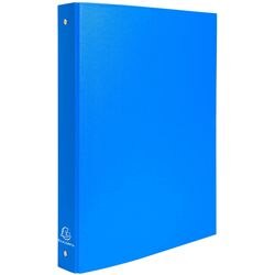 Carpeta de anillas exacompta a4 azul claro