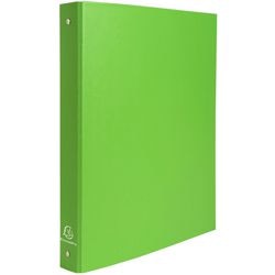 Carpeta de anillas exacompta a4 verde manzana