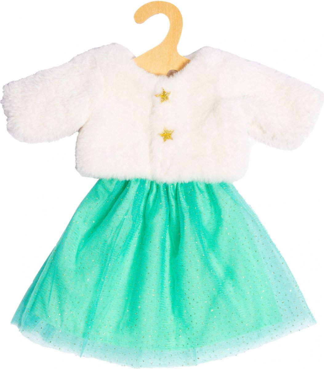 Doll jacket plush with skirt, 35-45 cm