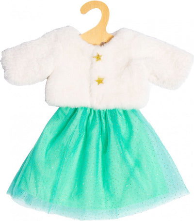 Doll jacket plush with skirt, 35-45 cm