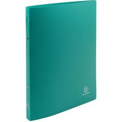 Carpeta de anillas exacompta a4 verde oscuro