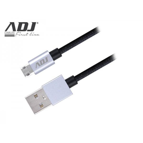 Adj 110-00089 USB 2.0 Cable USB USB reversible AI219, 1.5m, Nylon