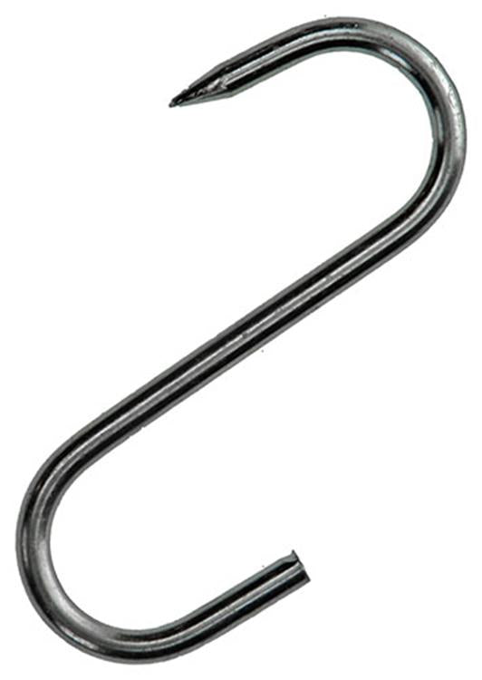 Mack 1008564 - 3 ganchos para carne enlatada 3,9 x 80 mm | 10 piezas