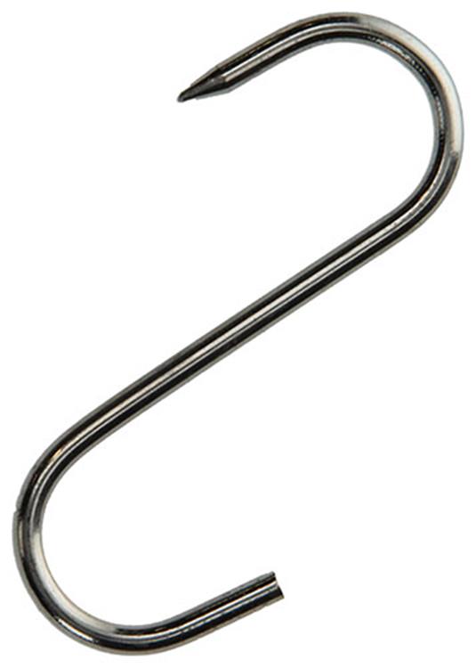 Mack 1008565 - 3 ganchos para carne enlatada 4,4 x 100 mm | 10 piezas