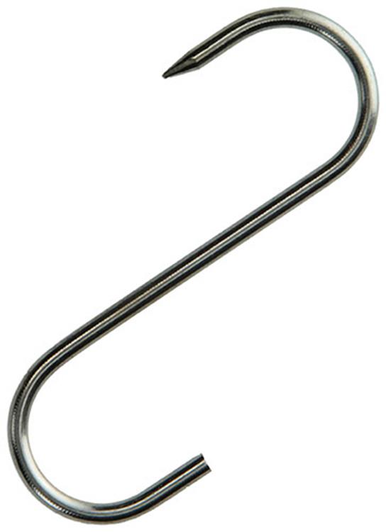 Mack 1008566 - 2 ganchos para carne enlatada 5,2 x 140 mm | 10 piezas