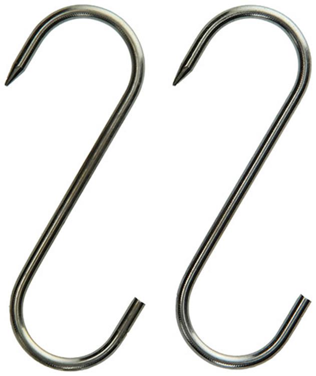 Mack 1008566 - 2 ganchos para carne enlatada 5,2 x 140 mm | 10 piezas