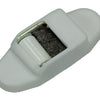 Mack 1010104 - 1 guía de cinta para persiana enrollable blanca 14mm | 5 piezas