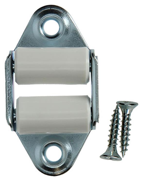 Mack 1010106 - 1 Guía de cinta para persiana enrollable doble 22mm | 10 piezas
